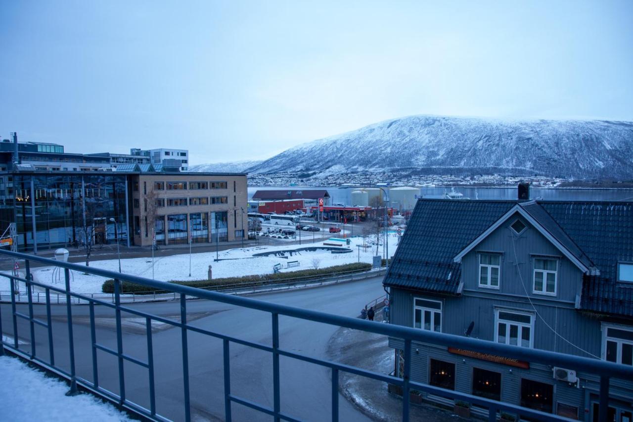 Toppleilighet Med Utsikt I Sentrum Nord Tromsø Dış mekan fotoğraf