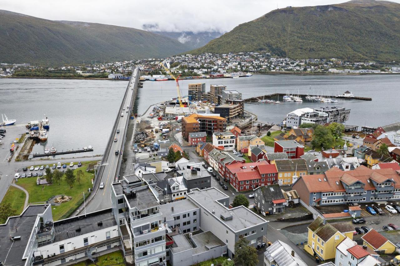 Toppleilighet Med Utsikt I Sentrum Nord Tromsø Dış mekan fotoğraf