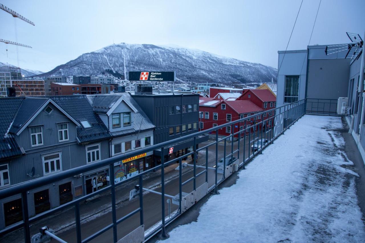 Toppleilighet Med Utsikt I Sentrum Nord Tromsø Dış mekan fotoğraf