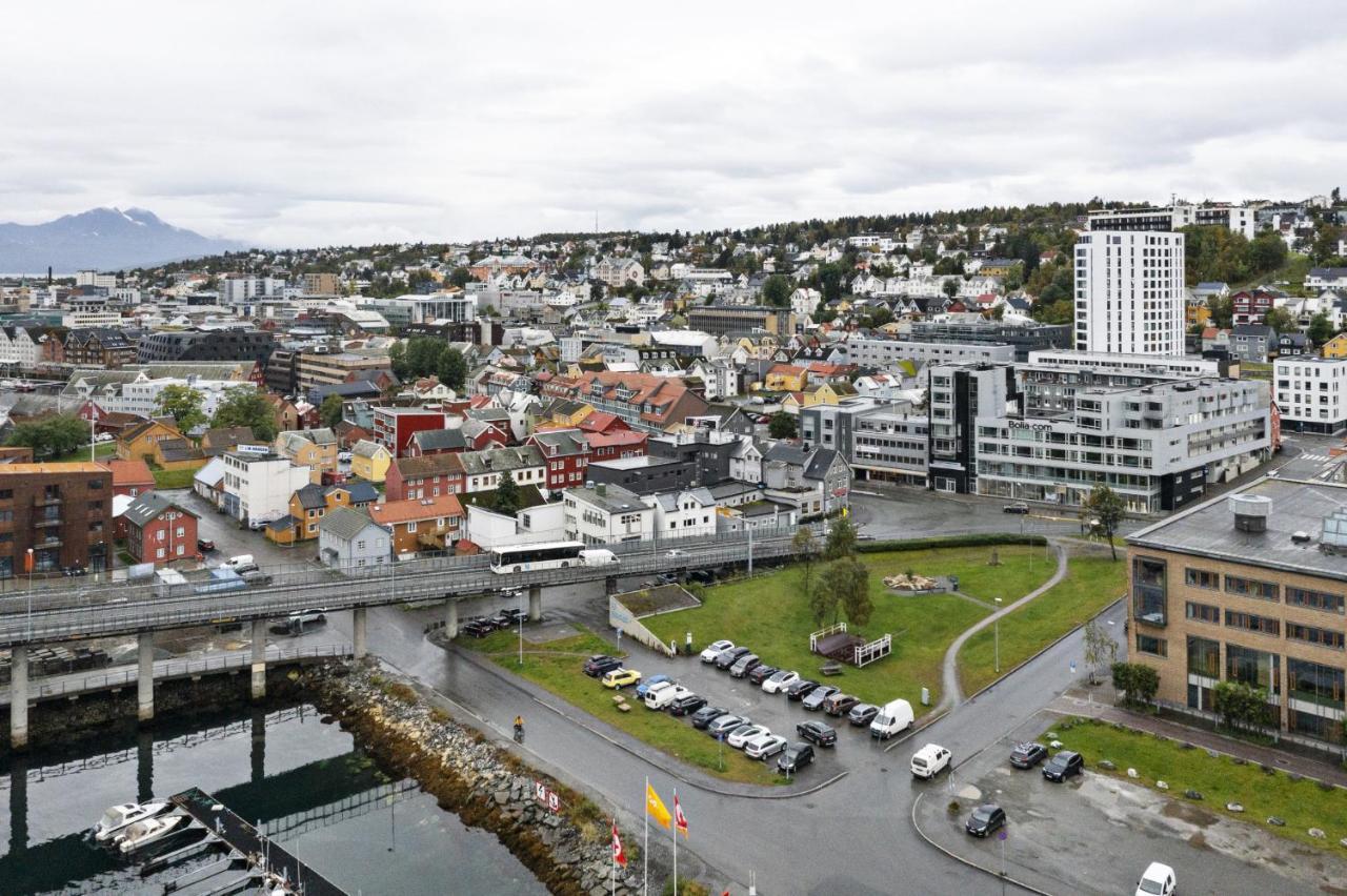 Toppleilighet Med Utsikt I Sentrum Nord Tromsø Dış mekan fotoğraf